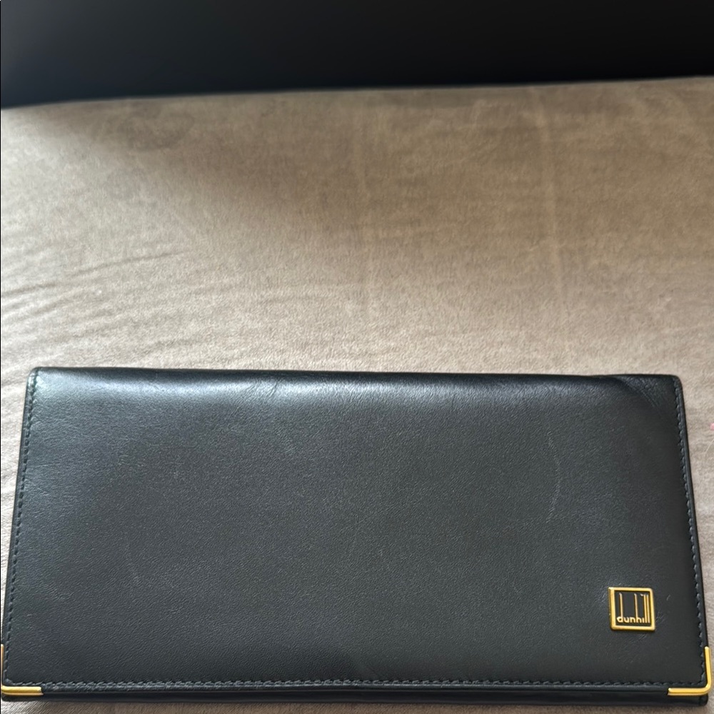 Dunhill Black Leather Wallet